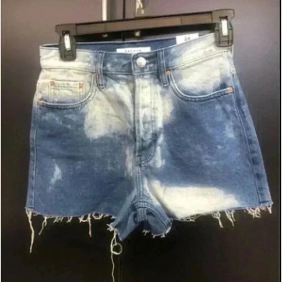 PacSun Bleached Blue Jean Vintage,ultra high rise,zipper fly,5 pocket,belt loop - Picture 1 of 4